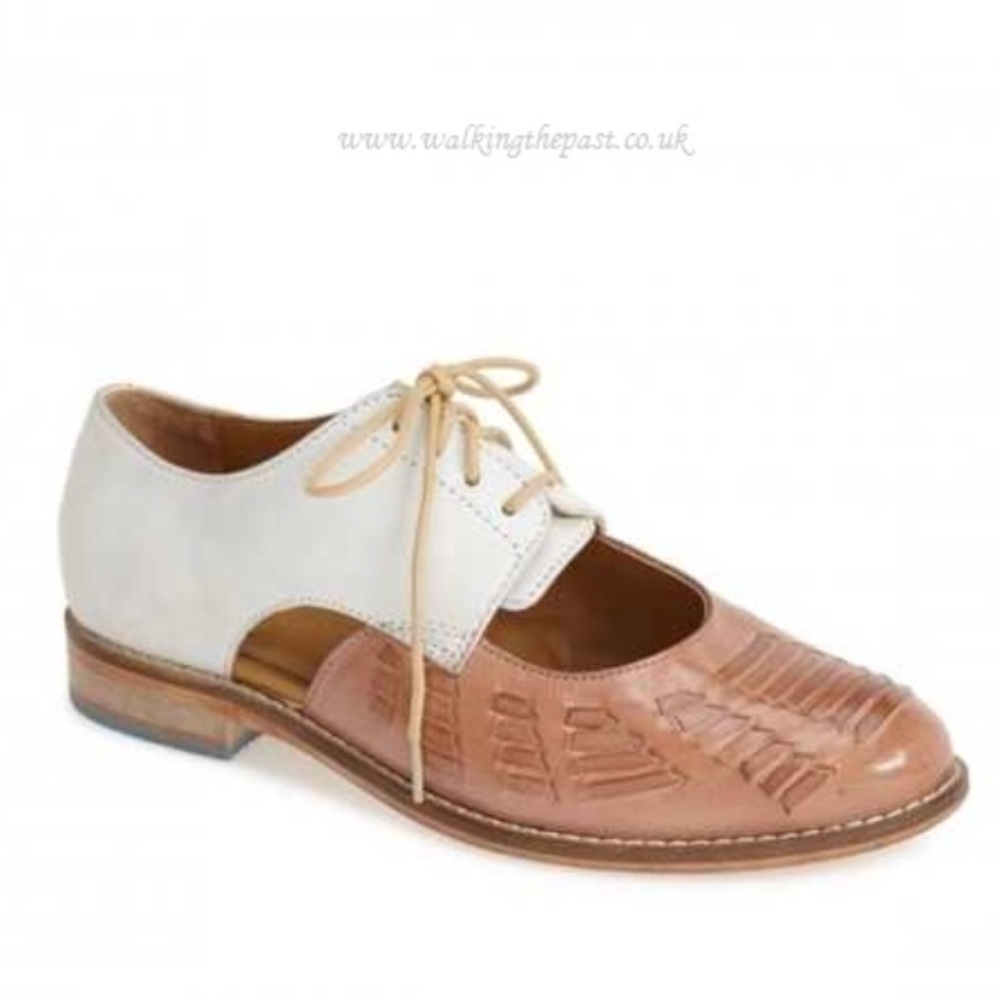 J Shoes Harrow' Cutout Leather Oxford